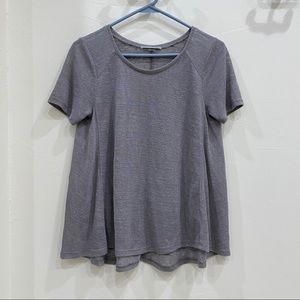 Tart Grey Knit swing Tshirt - XS